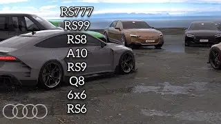 Audi: RS777-RS99-RS8-A10-RS9-Q8-6x6-RS6