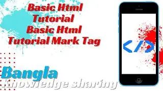 Basic Html Tutorial Mark Tag | Html Mark Tag | Text Hilght tag | basic html tutorial