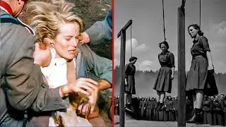 The Public Execution of the Bergen Belsen FEMALE Guards Are Hard to Stomach!