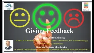 Feedback: Giving and Receiving
