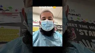 Akhi Ayman visits a cancer patient