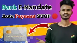bank e mandate registration || stop  auto payment 2024 #tips #tech #trick