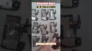 Untouched Motherboard ( 9a , 9i. Poco c3, 9active ) Fully Condition Board Whatsapp-9967040744
