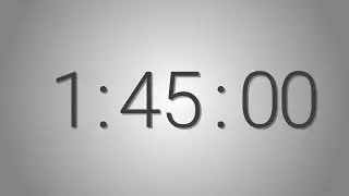 105 Minutes (1hr 45min) countdown Timer - Beep at the end | Simple Timer (one hundred five min)