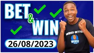 FOOTBALL PREDICTIONS TODAY 26/8/2023 SOCCER PREDICTIONS TODAY | BETTING TIPS, 