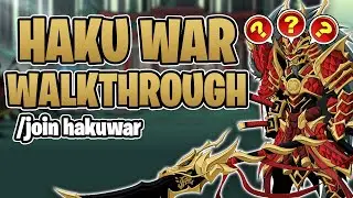 Haku War Quest Walkthrough /join hakuwar - AQW