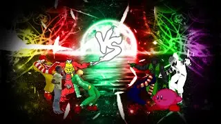 【MUGEN】Team Vallery Solo vs Team BestDonaldReview