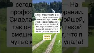 Анекдот, Сара загуляла 👍👍👍🤣🤣🤣