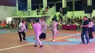 Kuratsa Mayor Representing Brgy Diaz at San Francisco Parish Night 2024