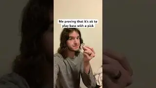 Playing Bass with a Pick 