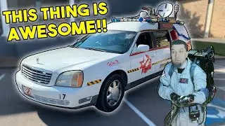 Test Driving The Ecto-17: Ghostbusters Ecto-1 Tribute