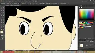 CHARACTER DRAWING IN ILLUSTRATOR