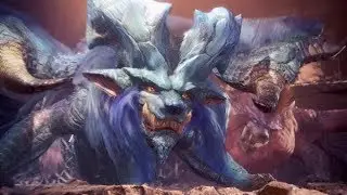 Monster Hunter World Turf War Lunastra vs Nergigante and Kushala Daora