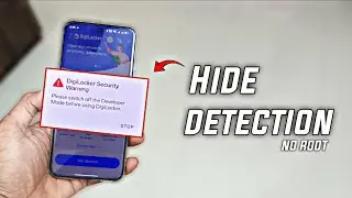 How To Hide Developer Option & Bypass Detection | No Root
