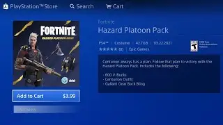 FORTNITE NEW HAZARD PLATOON STARTER PACK!