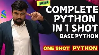 Learn Python - Full Course for Beginners | Complete Base Python in 1 video | English | 