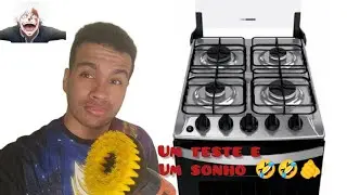 limpando meu fogão meio diferente 🤣🫵
