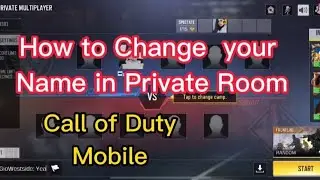 How to change picture or name in  private room. 