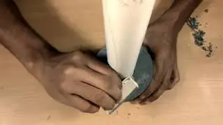 How can we make a Table Lamp from useless Home things