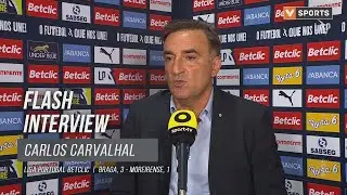 Carlos Carvalhal: "Conseguimos uma vitória justa"