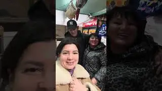 Мы домой. Вечер. Привоз