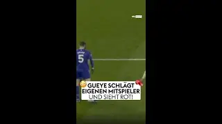 Gueye schlägt Mitspieler