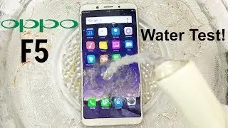 Oppo F5 Water Test! Actually Waterproof?