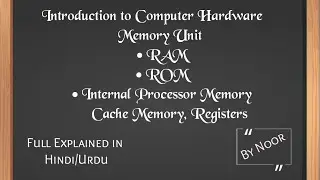What is Computer Memory | RAM, ROM, Cache, Registers | Primary Memory and Secondary Memory |  Hindi