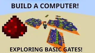 Building a 4-Bit Programmable Minicomputer in Minecraft: Understanding Logic Gates & Computer Basics