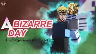 Gold Experience Trolling in A Bizarre Day lol