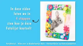 Fotolijstje Knutselen - Schilderen en versieren