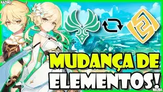 COMO MUDAR O ELEMENTO DO PERSONAGEM!? GENSHIN IMPACT