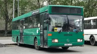В автобусе. Екатеринбург У 785 ТК 96, Mercedes-Benz O405, Маршрут № 90