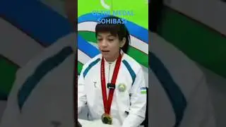 Jahon chempionini oltin medal soxibi #shortvideo #jahon chempioni #oltin medalni SOHIBI #tiktok #