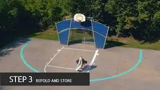 Basketball Court Stencil Kit Painting Tutorial [Premium Thick Plastic]