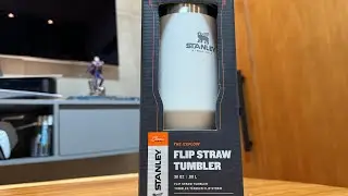 Stanley Flip Straw Tumbler 887ml / 30oz - White