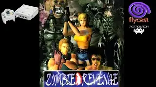 Zombie Revenge ( High Resolution Textures MOD ) | Flycast  ( RetroArch  ) | 4K 60FPS  Dreamcast