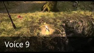 FFXIV:ARR Combat Voices - Female Hyur (Midlander) 6-10