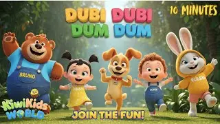 Dubi Dubi Dum Dum & More Kids Rhymes | Wheels on the Bus, Old McDonald, ABC Song 