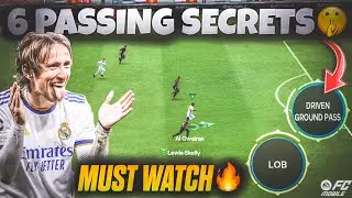 6 PASSING SECRETS in FC Mobile That PROs Don’t Want You to Know 😱🔥
