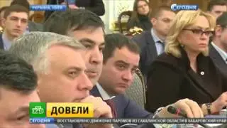 СМИ: швырнувший стакан в Саакашвили Аваков теперь подал на экс-президента Грузии в суд
