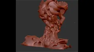 Character sculpting ZBrush ч 3
