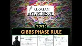 GIBBS PHASE RULE'