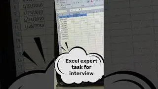 Excel Interview Question Day Month Year in Excel #exceltips #exceltutorial #msexcel #shortsvideo