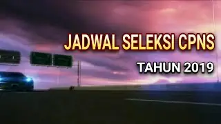 JADWAL PENDAFTARAN CPNS 2019 TERUPDATE