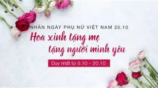 Mừng ngày Phụ Nữ Việt Nam 20.10 | Maria Clinic