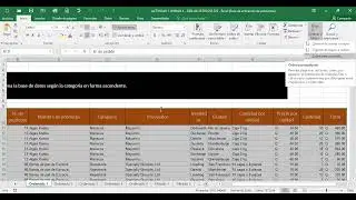 Video #1 Explicación En Vivo, Actividades Prácticas #1 Del Módulo 4, Excel Básico, Vía Zoom AGN