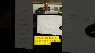 Tesla Model 3 Software Update 2023.12.9 Minor Fixes only