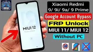 Redmi 9/9i/9a/9prime frp bypass solved / how to remove password / googel acount from xiaomi 8,9,10