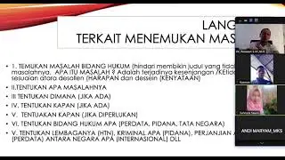 Metode Penelitian Tesis Hukum